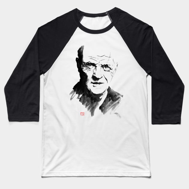 anthony hopkins Baseball T-Shirt by pechane